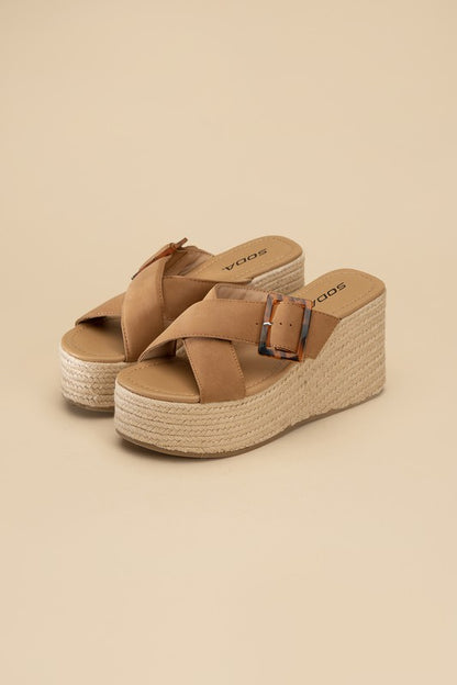 Espadrille Platform Wedge Sandal