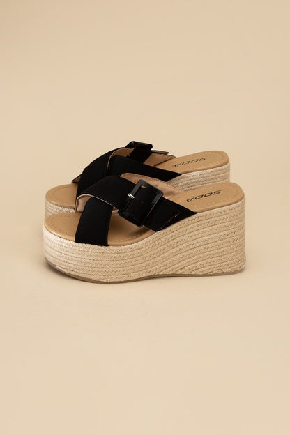 Espadrille Platform Wedge Sandal