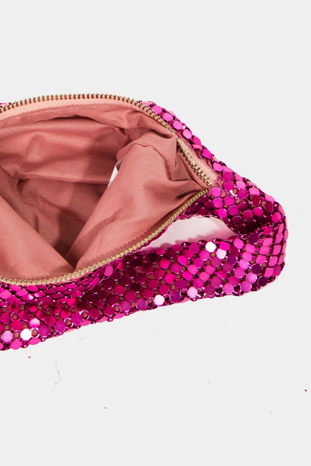 Hannah Sequin Disc Handbag