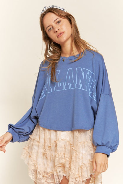 Location Batwing Sleeve Top