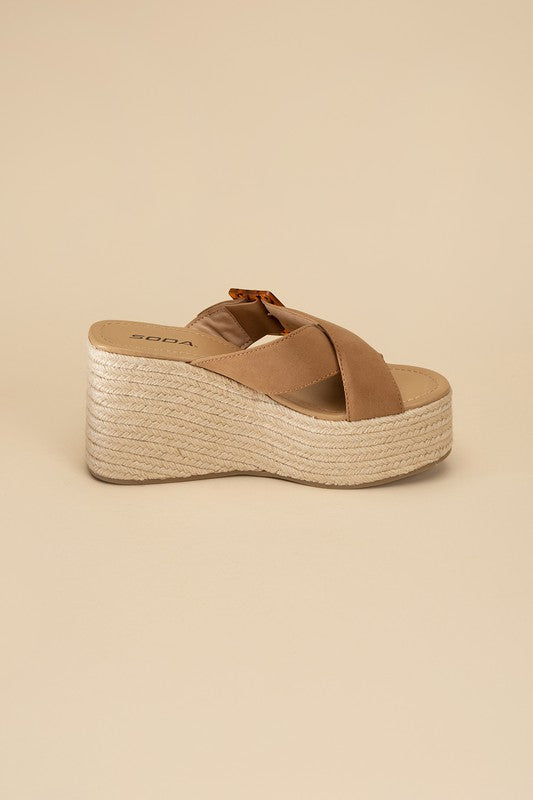 Espadrille Platform Wedge Sandal