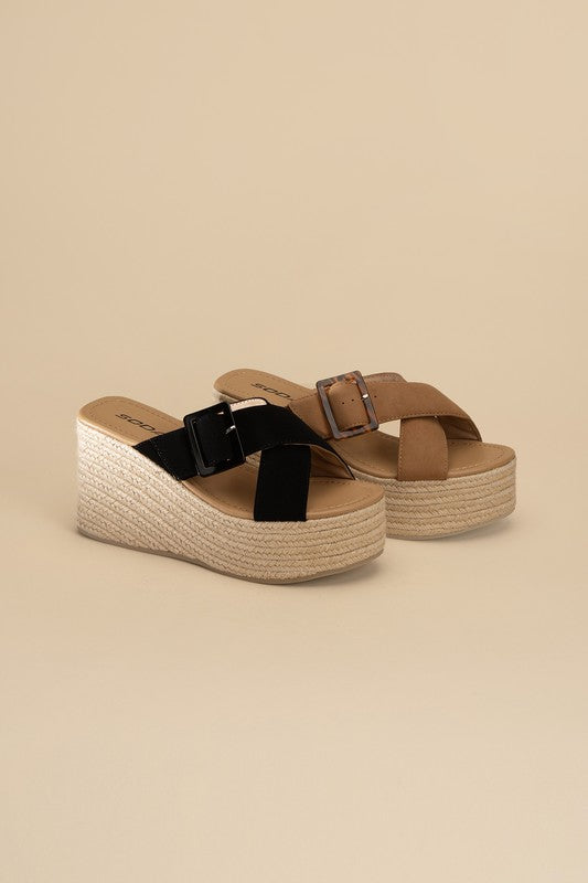 Espadrille Platform Wedge Sandal