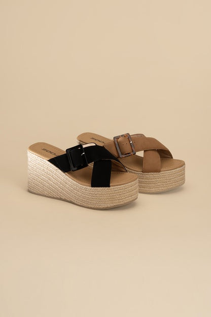 Espadrille Platform Wedge Sandal