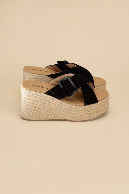 Espadrille Platform Wedge Sandal