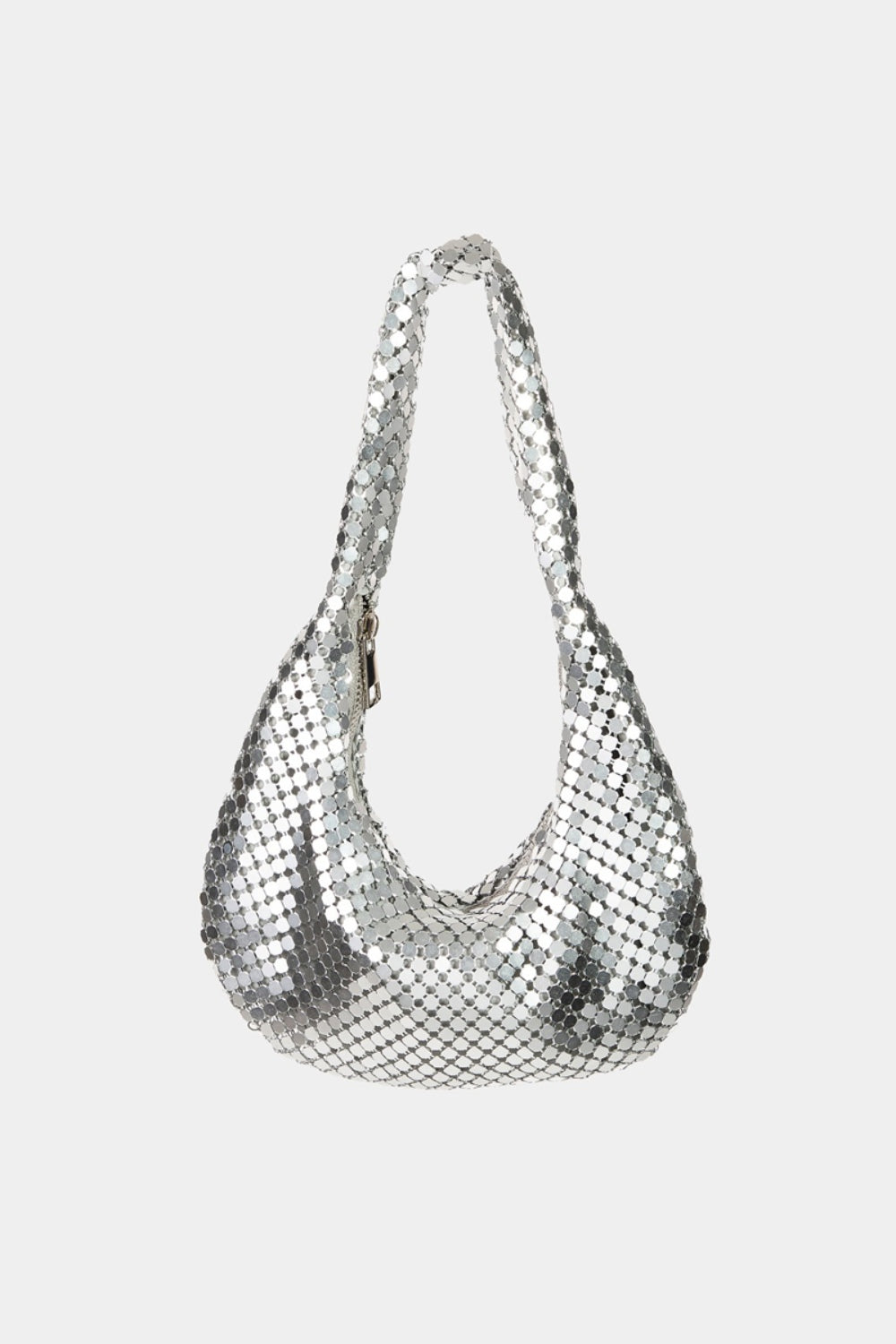 Hannah Sequin Disc Handbag