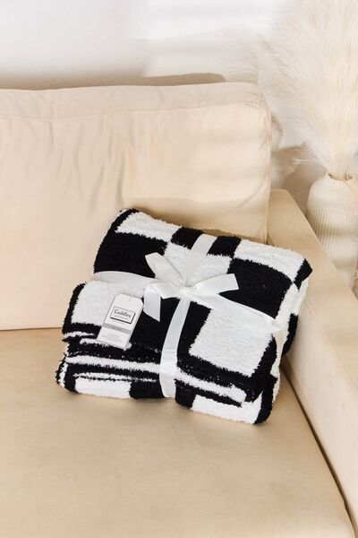 Checkered Throw Blanket