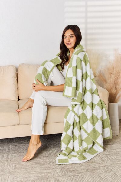 Checkered Throw Blanket