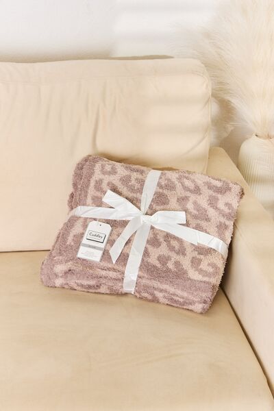 Leopard Throw Blanket