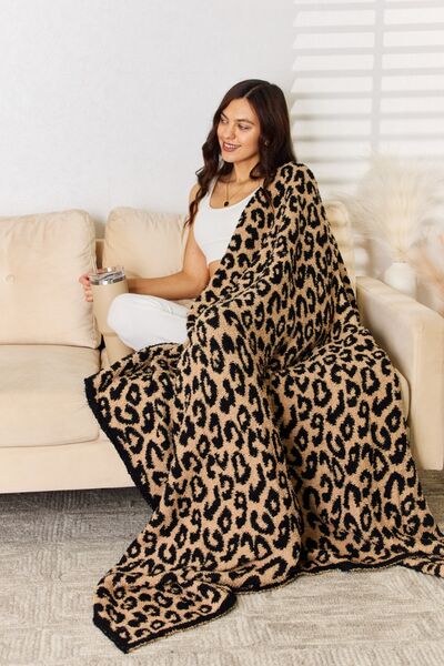 Leopard Throw Blanket