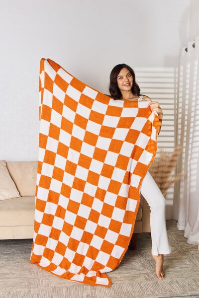 Checkered Throw Blanket