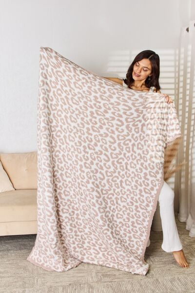 Leopard Throw Blanket