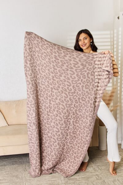 Leopard Throw Blanket