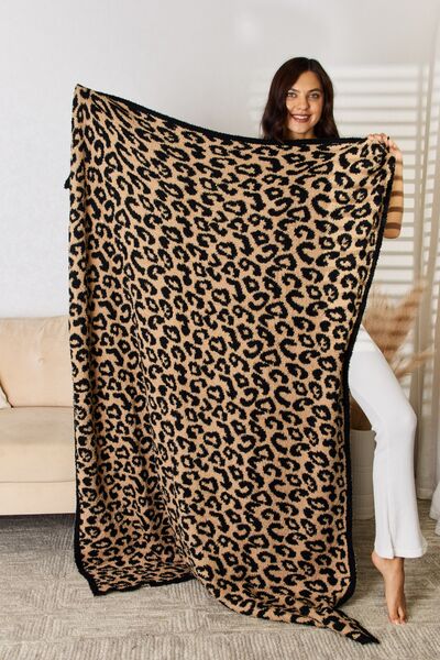 Leopard Throw Blanket