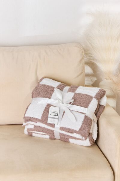 Checkered Throw Blanket