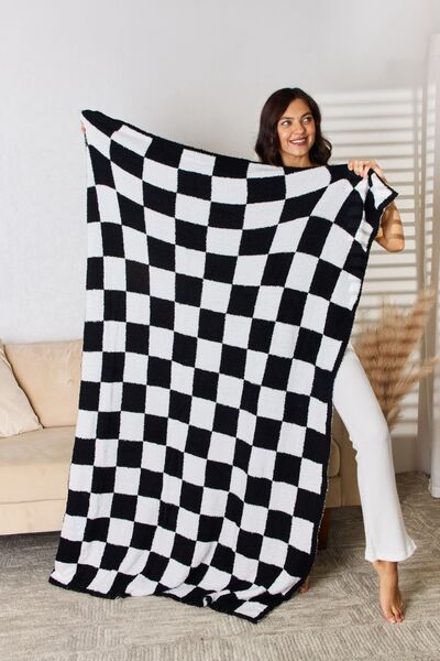 Checkered Throw Blanket