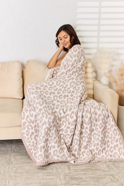 Leopard Throw Blanket