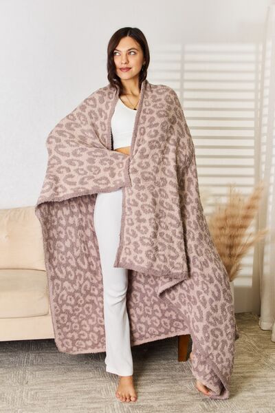 Leopard Throw Blanket