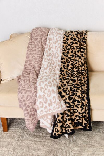 Leopard Throw Blanket